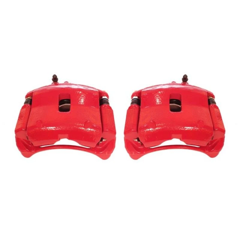 Power Stop 01-02 Acura MDX Front Red Calipers w/Brackets - Pair