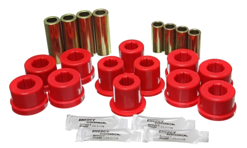 Energy Suspension 87-92 Toyota Supra Rote Vorderachsstützlager-Satz