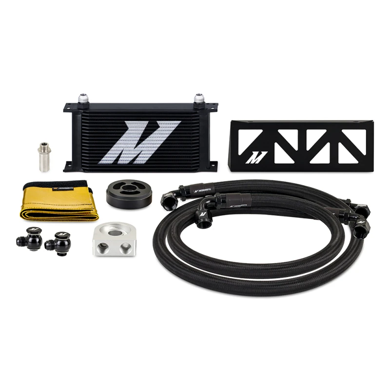 Mishimoto Öl-Kühler-Kit - Schwarz für 2022+ Subaru BRZ/Toyota GR86