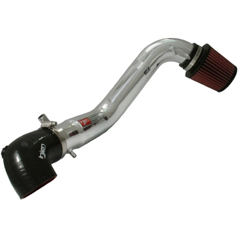 Injen 02-06 RSX mit Windshield-Wischer-Fluid-Ersatzflasche (nur manuell) Polierte Kaltluft-Ansaugung