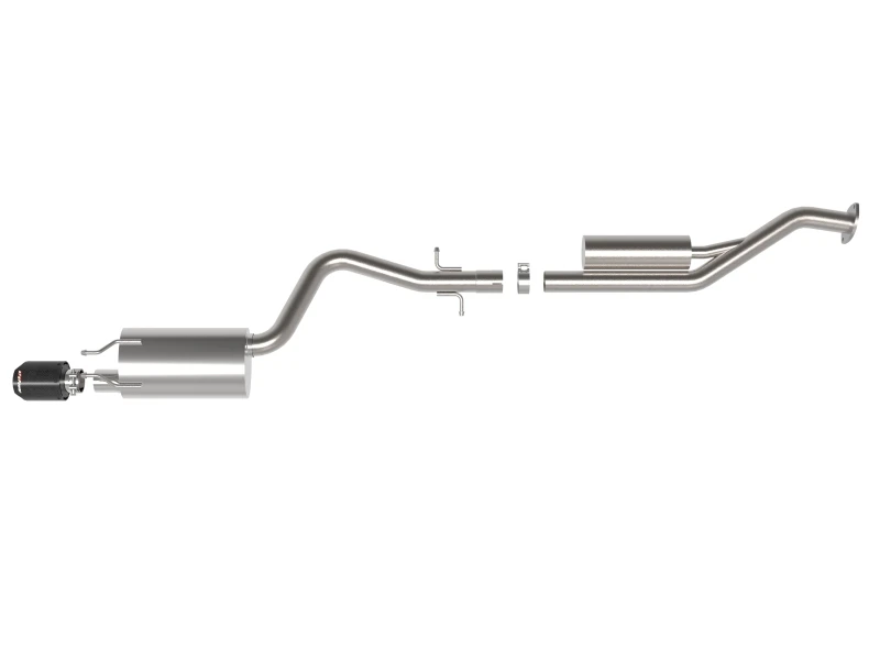 aFe Lexus IS300 01-05 L6-3.0L Takeda Kat-Back Abgasanlage - Carbon Fiber Endrohr