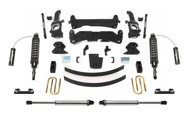 Fabtech 05-14 Toyota Tacoma 4WD/2WD 6-Lug-Modelle 6 Zoll Perf Sys mit Dlss 2,5C/O Resi & Rr Dlss