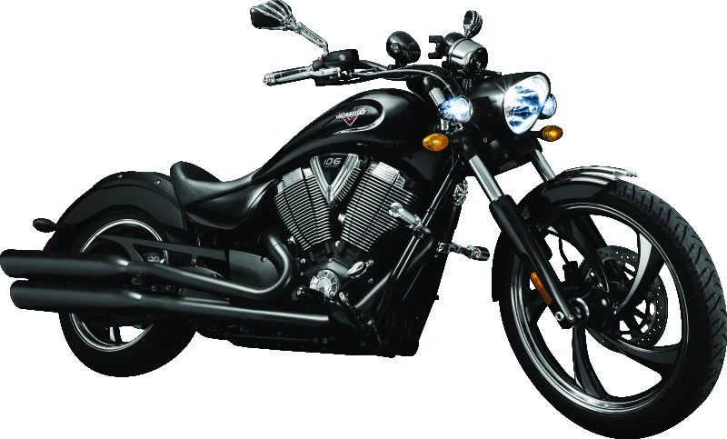 Kuryakyn Trident Dually Fußrasten ohne Adapter Schwarz