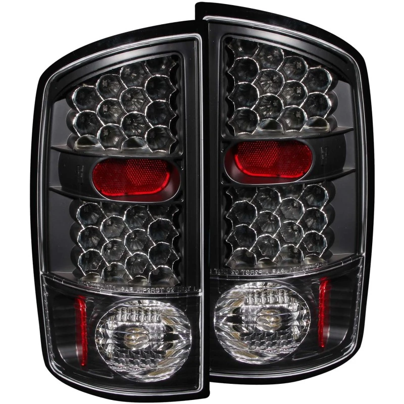 ANZO 2002-2005 Dodge Ram 1500 LED-Rückleuchten Schwarz