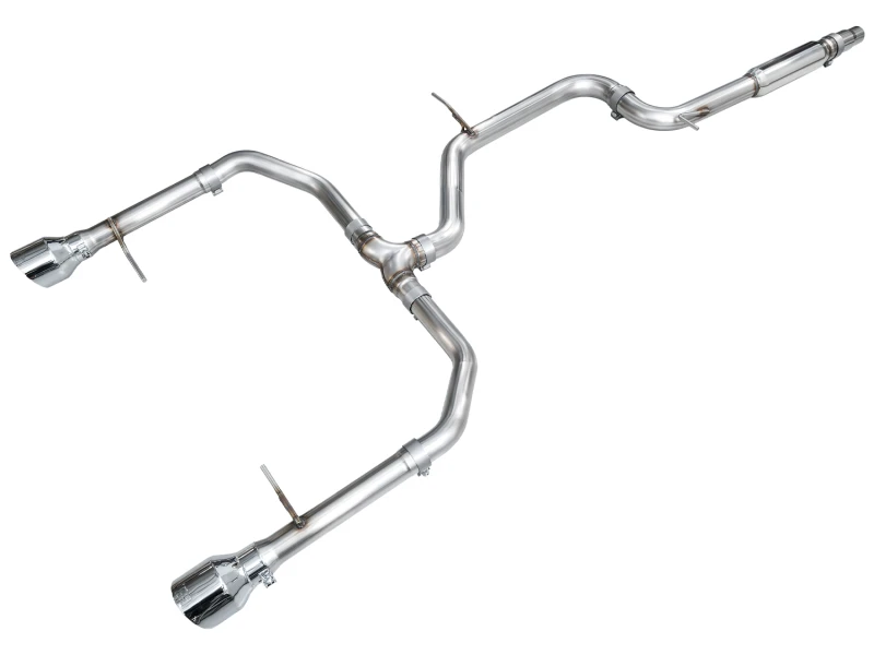 AWE 22-25 Volkswagen Jetta GLI Track Edition Exhaust - Chrome Silver Tips