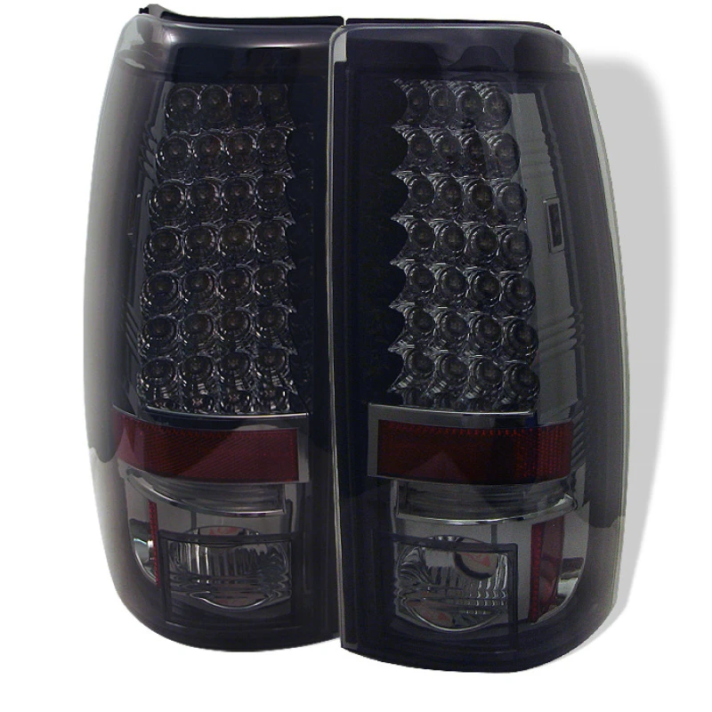 spyder_5002082-6794b6af7b5d3 Spyder Chevy Silverado 1500 99-02 (Not Fit Stepside) LED Tail Lights Smke ALT-YD-CS99-LED-SM