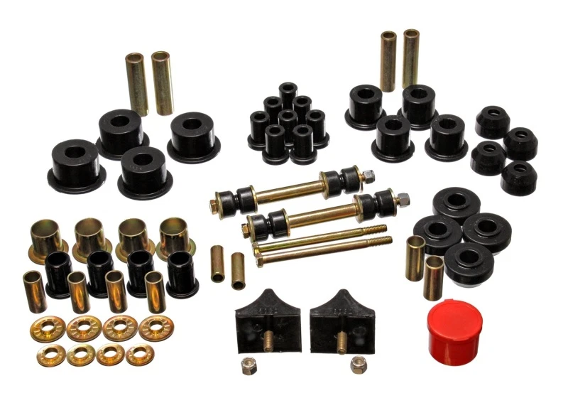 energy-suspension_5.18104G-67932cdd34c70 Energy Suspension 66-76 Chrysler A Body - Dart/Demon/Duster/Valiant Schwarzes Hyper-Flex-Master-Bushing