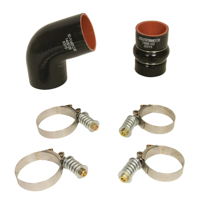 BD Diesel Ladeluftkühler-Schlauch-Kit für 2006–2010 Chevy Duramax