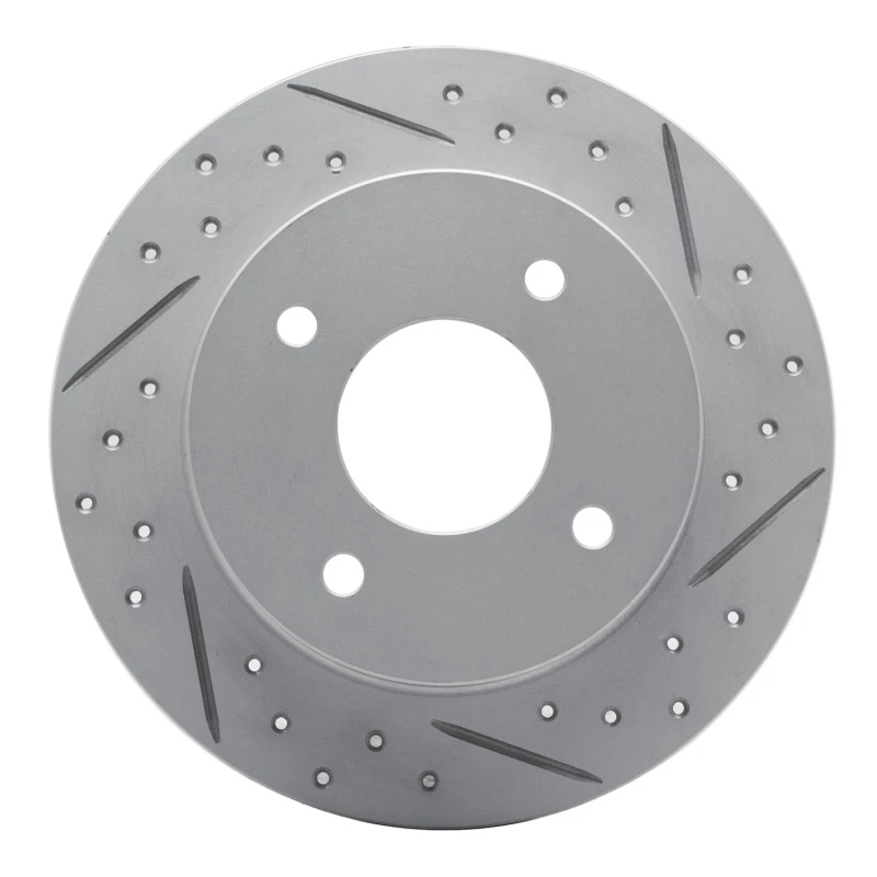 DFC 89-98 Nissan 240SX Rear Right Drilled & Slotted Geoperformance Rotor