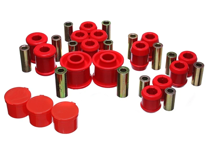 Energy Suspension 12-16 VW Passat / 07-16 VW EOS (1F) Hinterer Steuerlenkerbuchsen-Satz - Rot