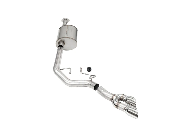 Corsa 15-20 Ford F-150 3.5L (145in WB) 3.0in Lightning Exit Catback w/ 3.5in Twin Polished Pro Tips