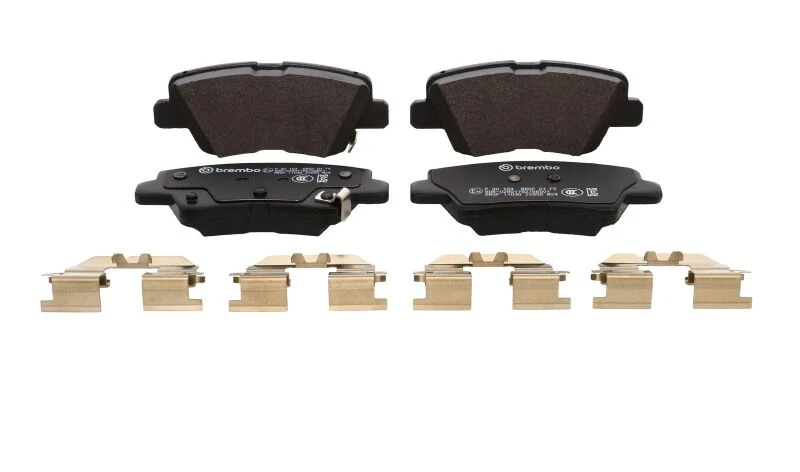 Brembo OE 21-22 Hyundai Accent/19-24 Nexo/2016 Sonata/2019 Sonata PRIME Low-Met Brake Pad - Rear
