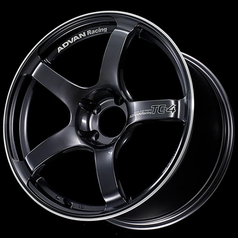 Advan TC4 17x7.5 +50 5x100 Racing Gunmetallic and Ring Wheel