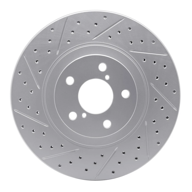 DFC 04-25 Scion Fr-S Front Right Drilled & Slotted Geoperformance Rotor
