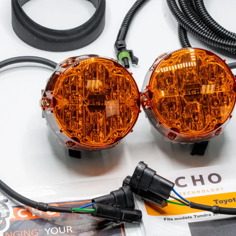 Nacho Lighting Toyota Nacho SAE Only Plug N Play Fog Light Kit - White