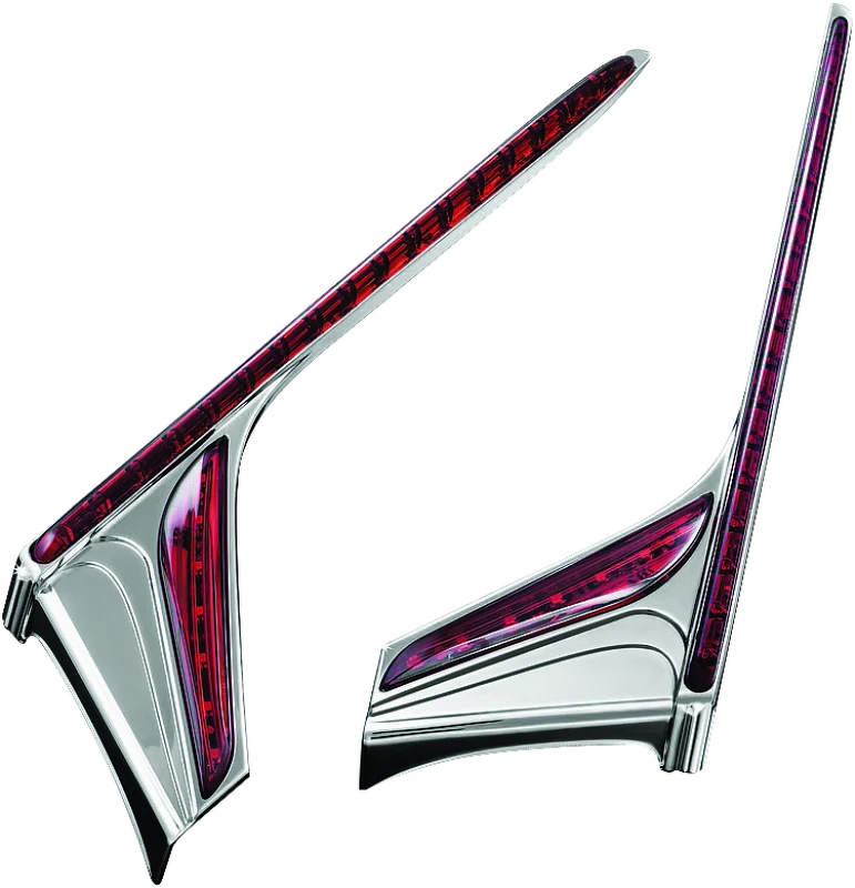 Kuryakyn LED Vertikale Rücklichtleisten für 2012–2017 GL1800 / F6B