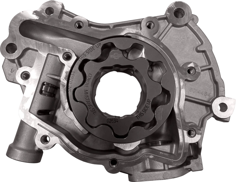 Boundary Billet Gear Ölpumpe mit Billet Back Plate für 2024+ Ford Mustang Coyote V8 5.0L