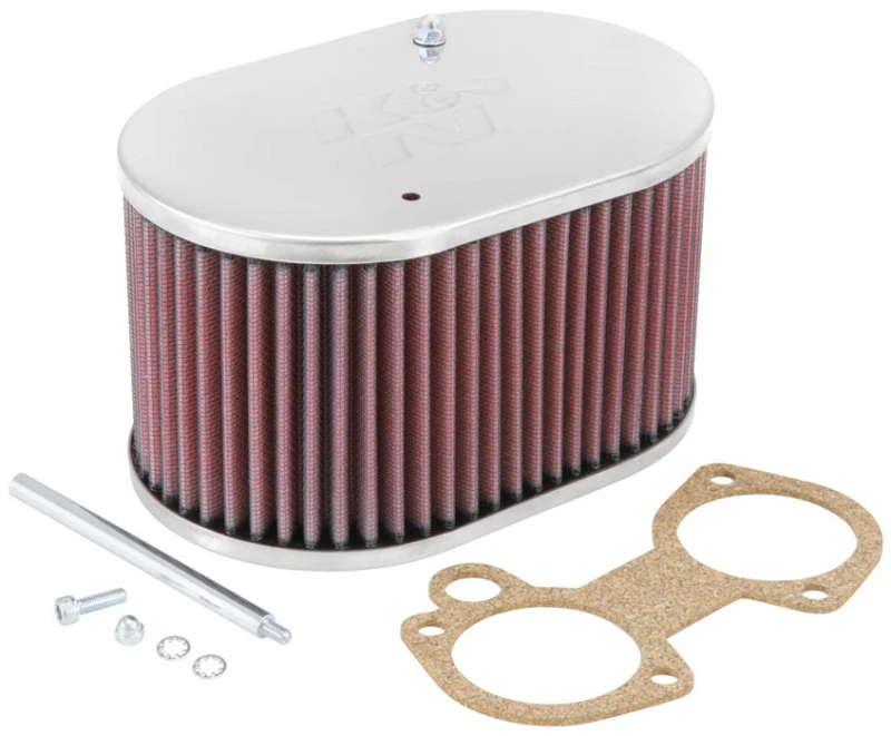 K&N Custom-Racing-Luftfilter Bolt-On für Einzel- oder Doppelvergaser