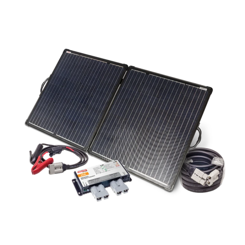 REDARC Monokristallines tragbares Faltsolarmodul-Kit - 200W