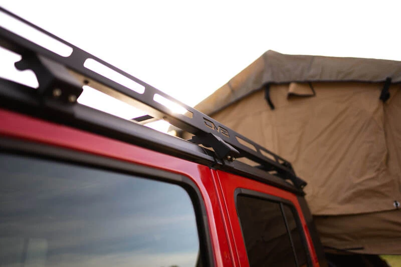 DV8 Offroad 07-18 Jeep Wrangler JK 4 DR / JL 2 DR & JT / 18+ Gladiator Roof Rack