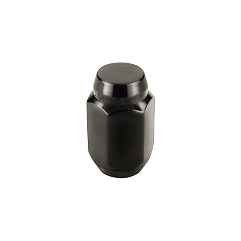 McGard Sechskant-Lugnut (Kegel-Sitz) 1/2-20 / 13/16 Sechskant / 1,5 Zoll Länge (Karton mit 144) - Schwarz