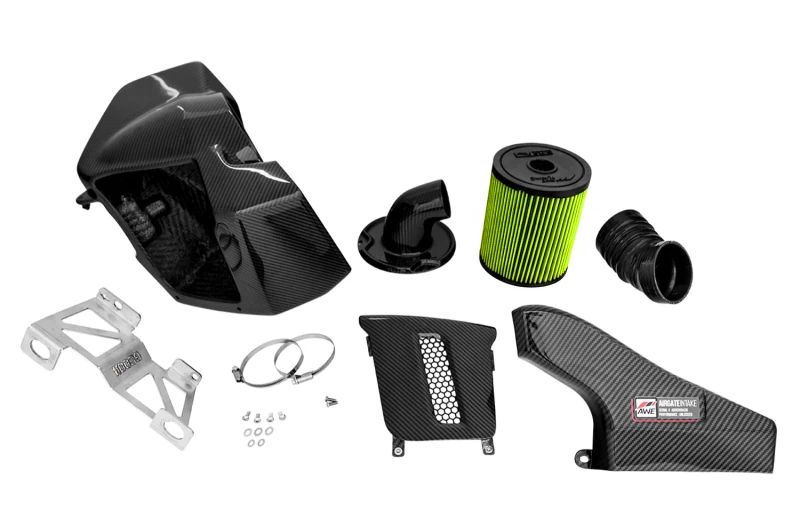 AWE Tuning Audi B9 SQ5 3.0T AirGate Carbon-Faser-Luftansaugung mit Deckel