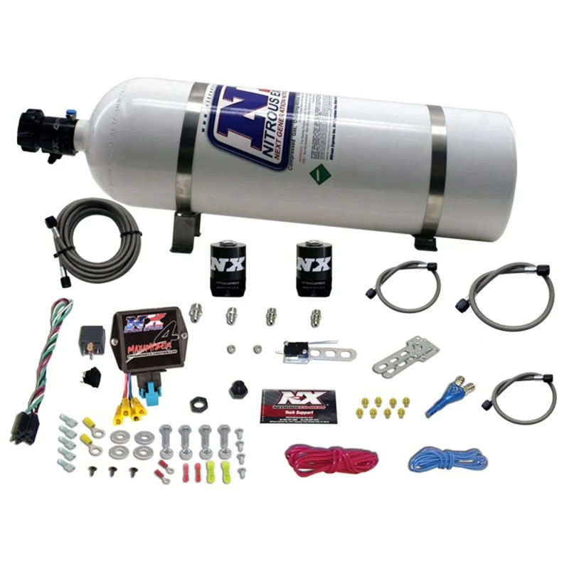 Nitrous Express Instaboost Digitales EFI Nitrous Kit mit 15lb Flasche