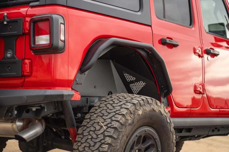 DV8 Offroad Radkastenauskleidung für 2018–2024 Jeep Wrangler JL