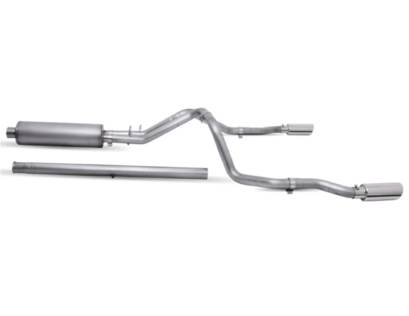 gibson_65713-6796546170f88 Gibson 20-22 Silverado/GMC Sierra 2500 HD 6.6L Crew Cab (Long Bed) Cat-Back Dual Split Auspuffanlage