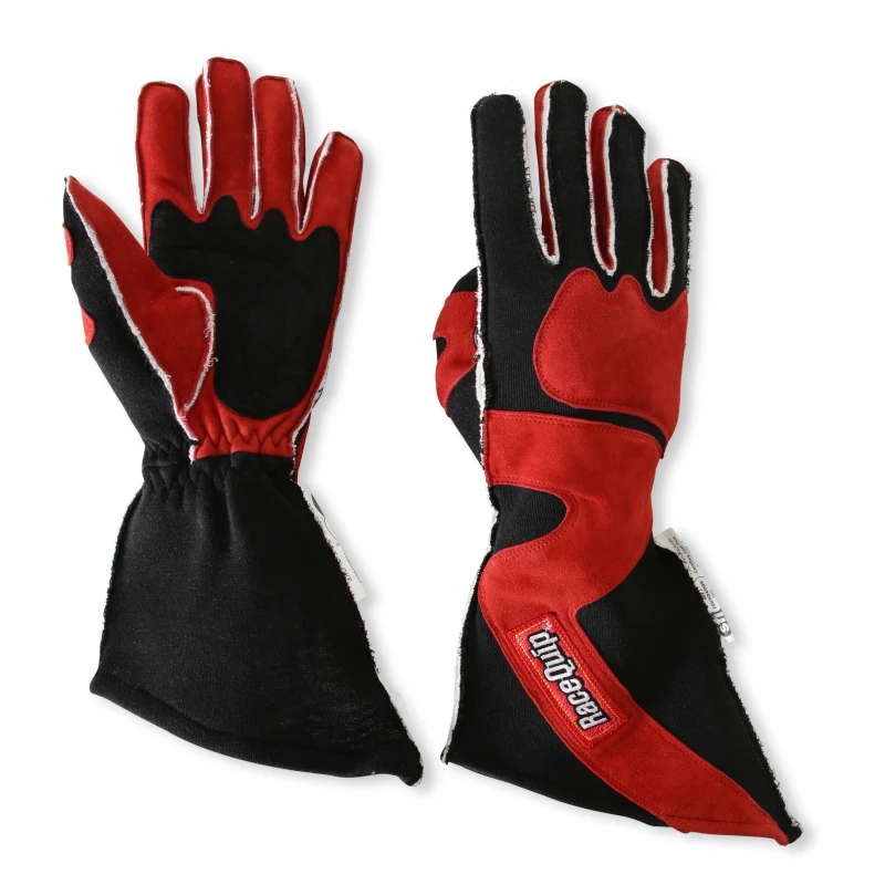 RaceQuip SFI-5 Red/Black 2XL Outseam Angle Cut Glove