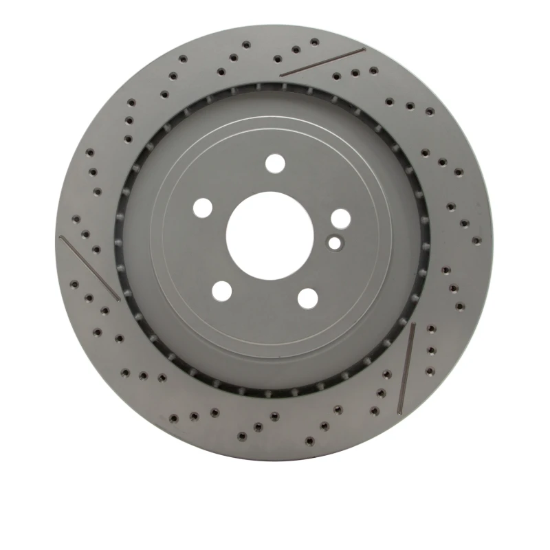 DFC 10-18 Mercedes-Benz C63 AMG Rear Drilled GeoSPEC Coated Rotor and Slotted