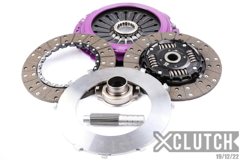 XClutch 9in Twin Sprung Organic Multi-Disc Service Pack for Mitsubishi