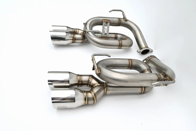 Invidia Twin Loop 3.5in. Single Layer S.S Tip Axle-Back Exhaust für 2022+ Subaru WRX