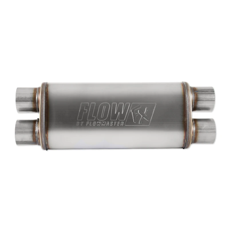 Flowmaster FlowFX Muffler SS 3 IN Dual IN/OUT W/ X-Pipe