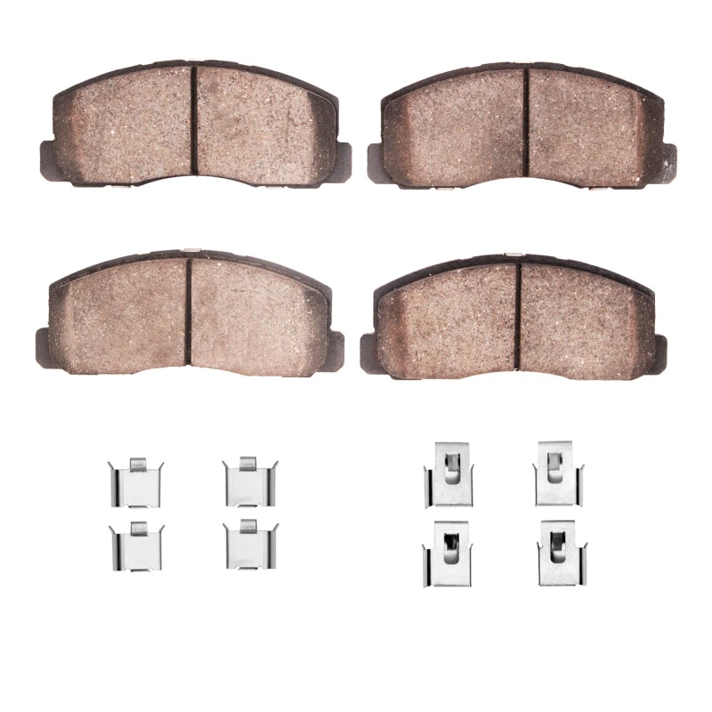 DFC 84-91 Dodge Colt Front 4000 HybriDynamic Brake Pads and Hardware Kit