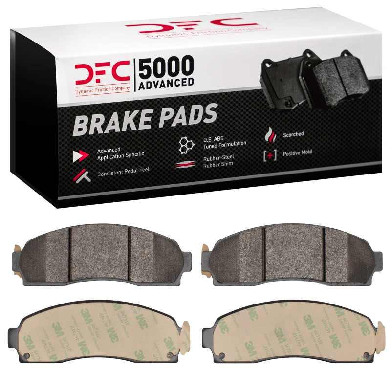 DFC 01-11 Ford Explorer Sport Trac Front 5000 Advanced Semi Metallic Brake Pads