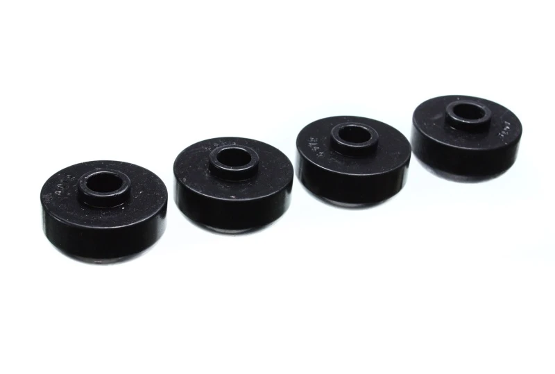 Energy Suspension 63-82 Chevrolet Corvette Schwarzes Blattfederbuchsen-Set hinten