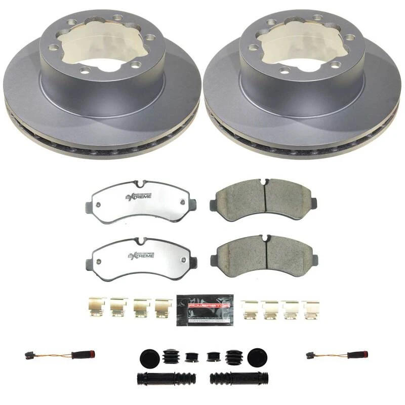 Power Stop 19-21 Freightliner Sprinter 3500 Rear Z36 Coated Truck & Tow Brake Kit