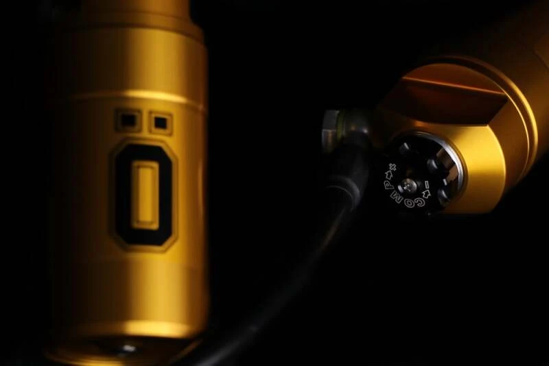 Ohlins 14-26 Harley FL Touring STX 36 Twin Blackline 13in Shocks - Standard  Springs