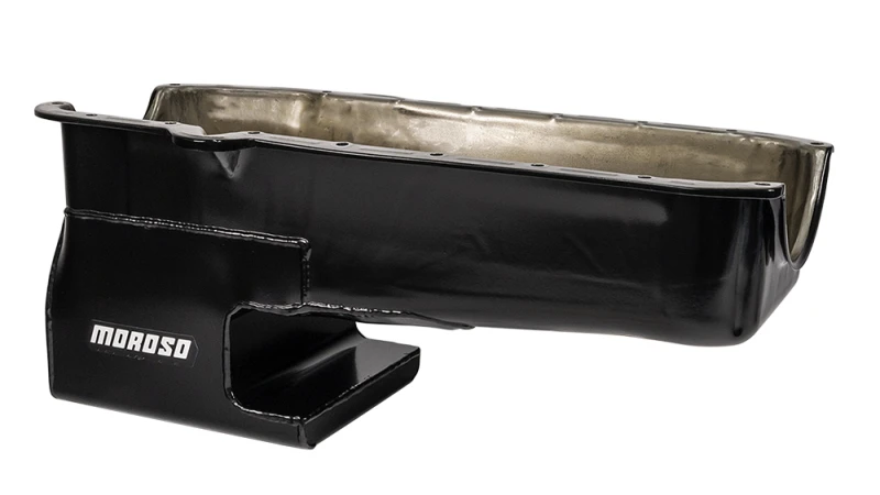 Moroso Ölwanne für 80-85 Small Block Chevy mit Beifahrerseite Ölstandsanzeige Dart SHP Chevy II
