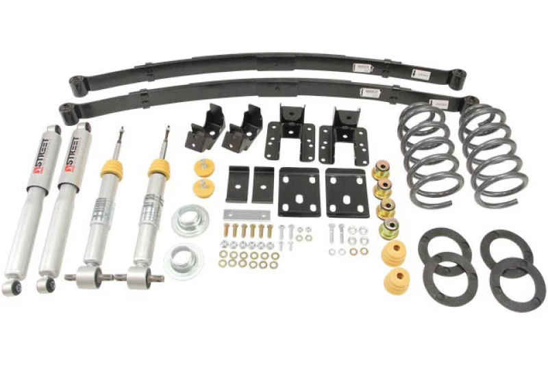 Belltech 14-15 Silver/Sierra Std Cab 2wd 3 Zoll oder 4 Zoll F/5 oder 6 Zoll R Drop W/ SP Schocks Tieferlegungskit