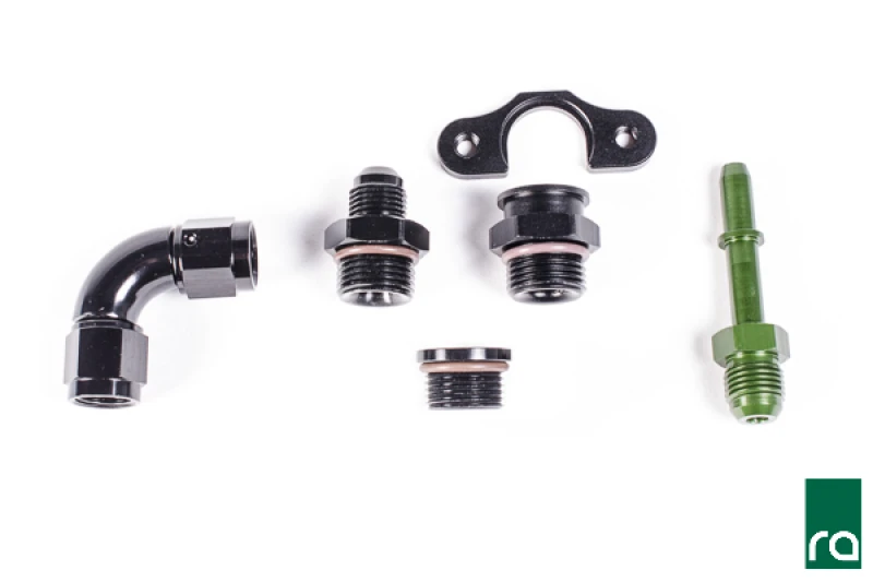 Radium Engineering 99-05 Mazda Miata/MX-5 Kraftstoffrail-Plumbing-Kit