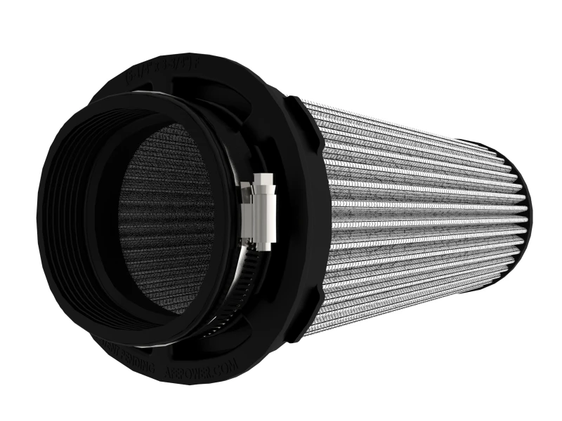 aFe MagnumFLOW Air Filter PDS (5-1/4x3-3/4)F x (7-3/8x5-7/8)B x (4-1/2x4)T (Inverted) x 8-3/4in H