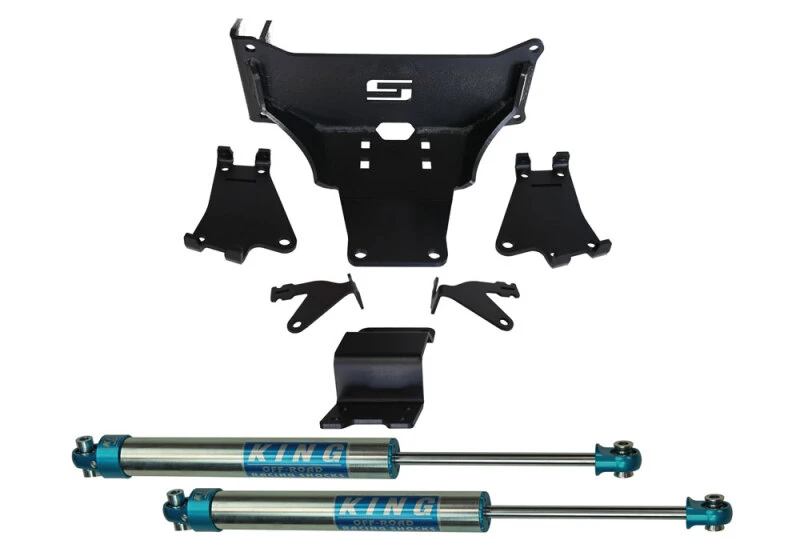 Superlift Dual Steering Stabilizer Kit with King 2.0 Shocks for 2005-2022 Ford F250/350 4WD