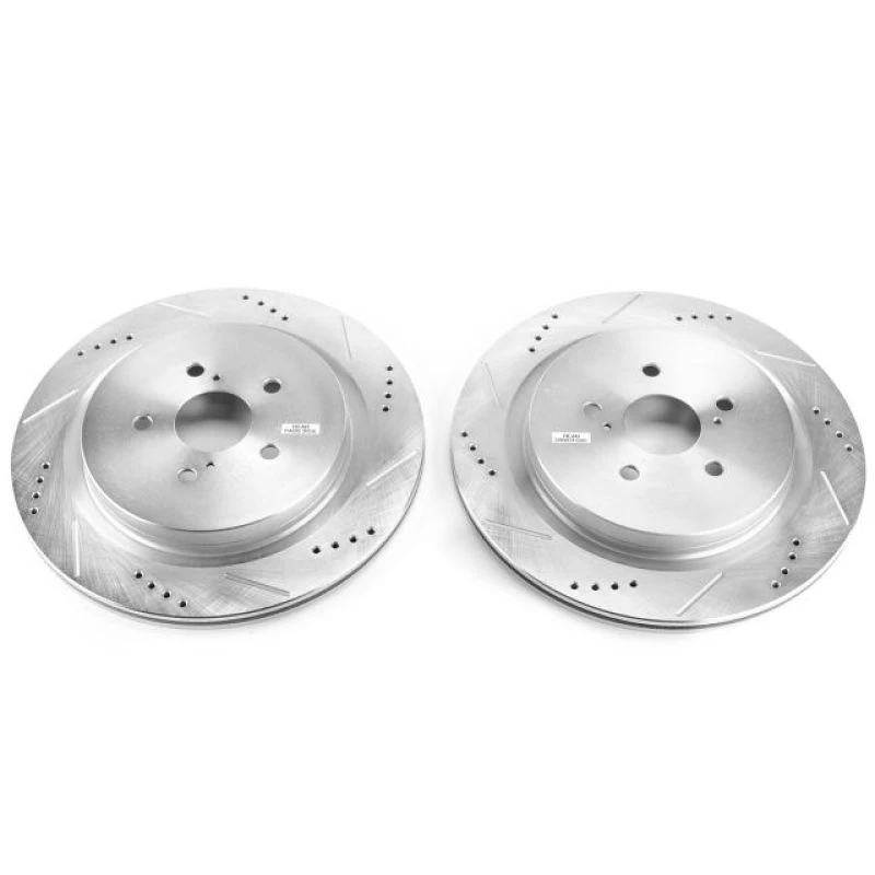 powerstop_JBR1737XPR-679459ee0ed6d Power Stop 16-19 Lexus RX350 Rear Evolution Drilled & Slotted Rotors - Pair