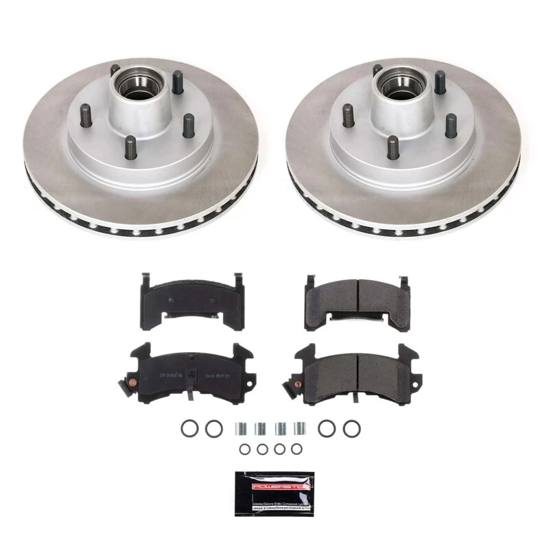 Power Stop 96-00 Isuzu Hombre Front Semi-Coated Rotor Kit