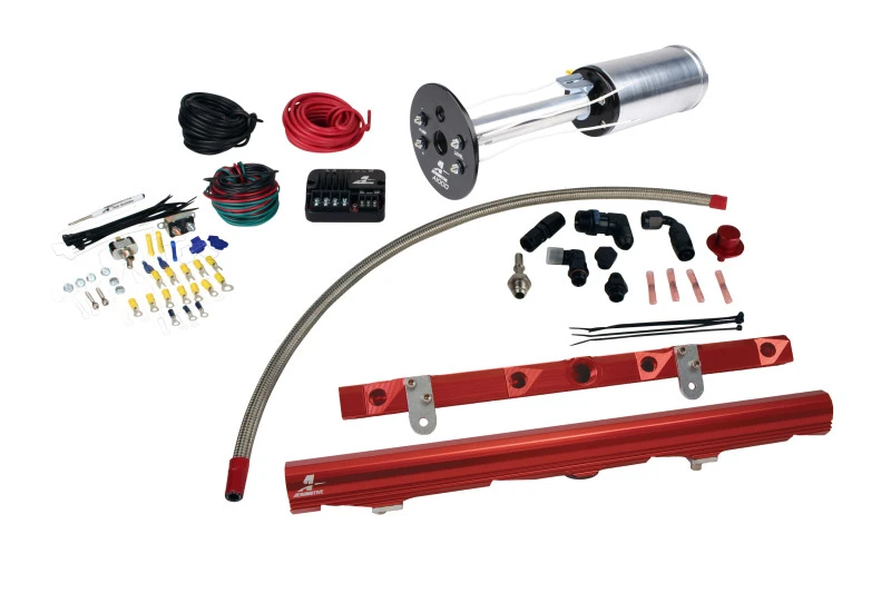 Aeromotive C6 Corvette Kraftstoffsystem - A1000/LS2-Schienen/PSC/Fittings