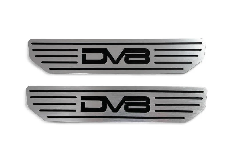 DV8 Offroad Heck-Schwellenplatten für 2018–2020 Jeep Wrangler JL