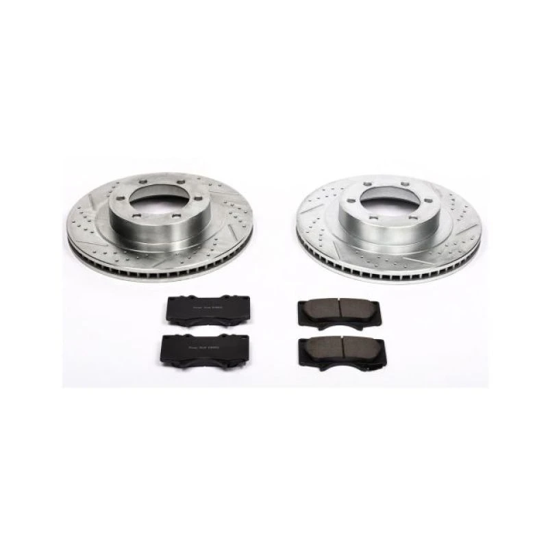 powerstop_K2421-67945bf2798cf Power Stop 03-09 Lexus GX470 Front Z23 Evolution Sport Brake Kit