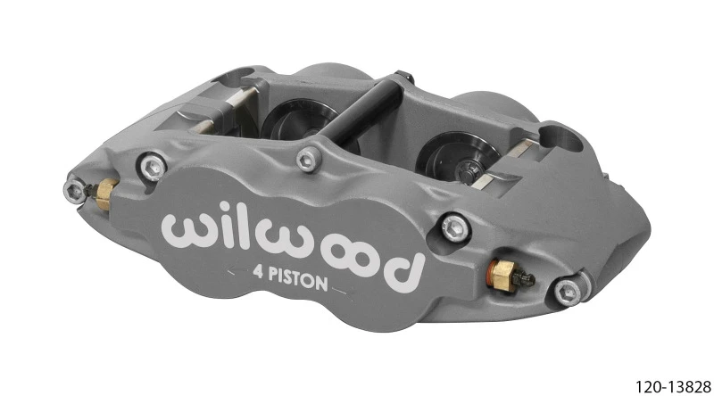 Wilwood Caliper-Forged Superlite FSL4R/ST Aluminum 1.88/1.75in Pistons.81in Disc Ano - Right
